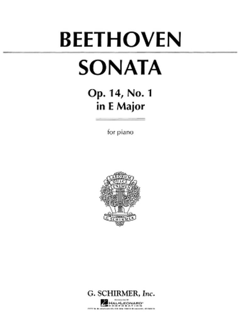 Sonata in E Major, Op. 14, No. 1