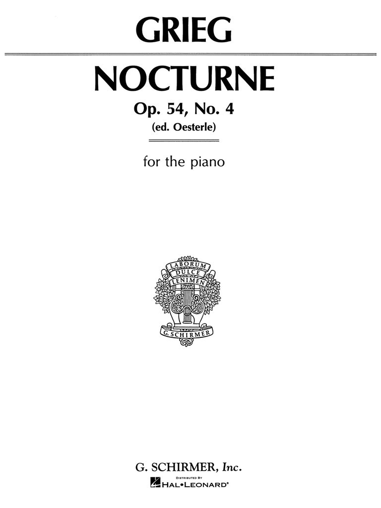 Nocturno, Op. 54, No. 4