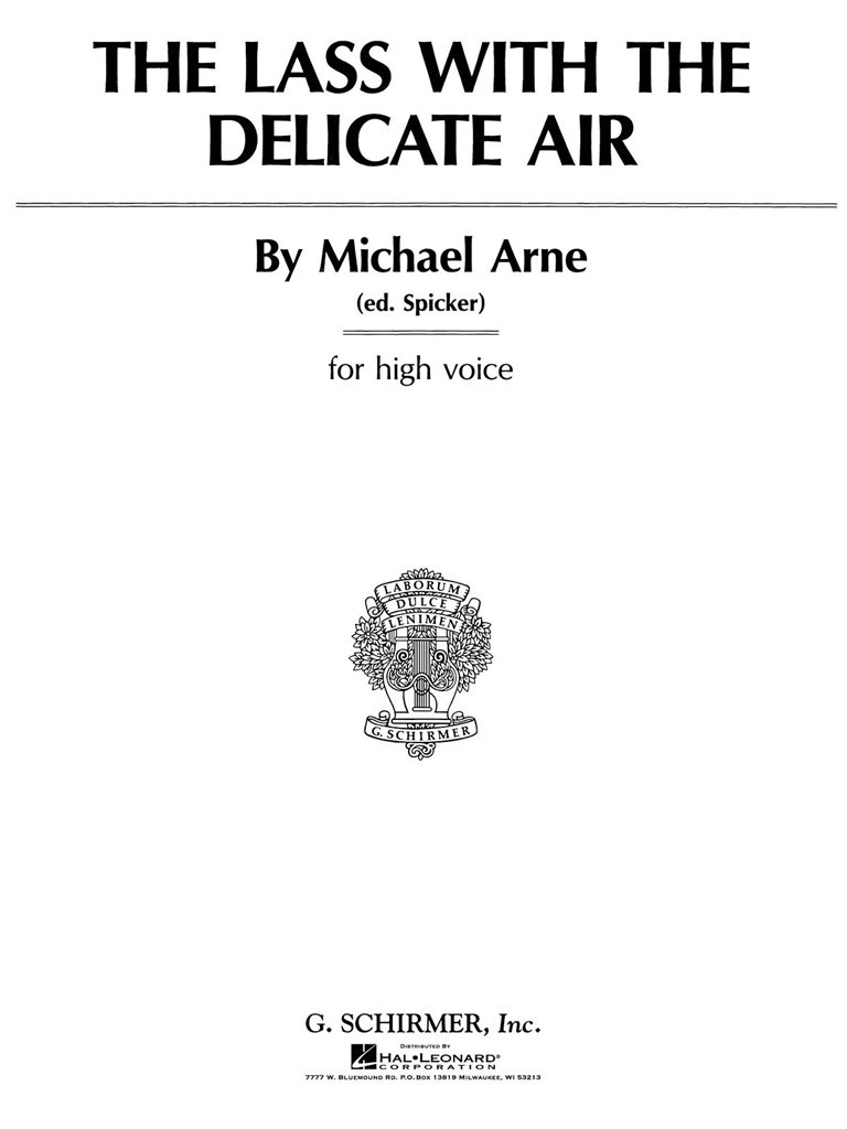 The Lass with the Delicate Air