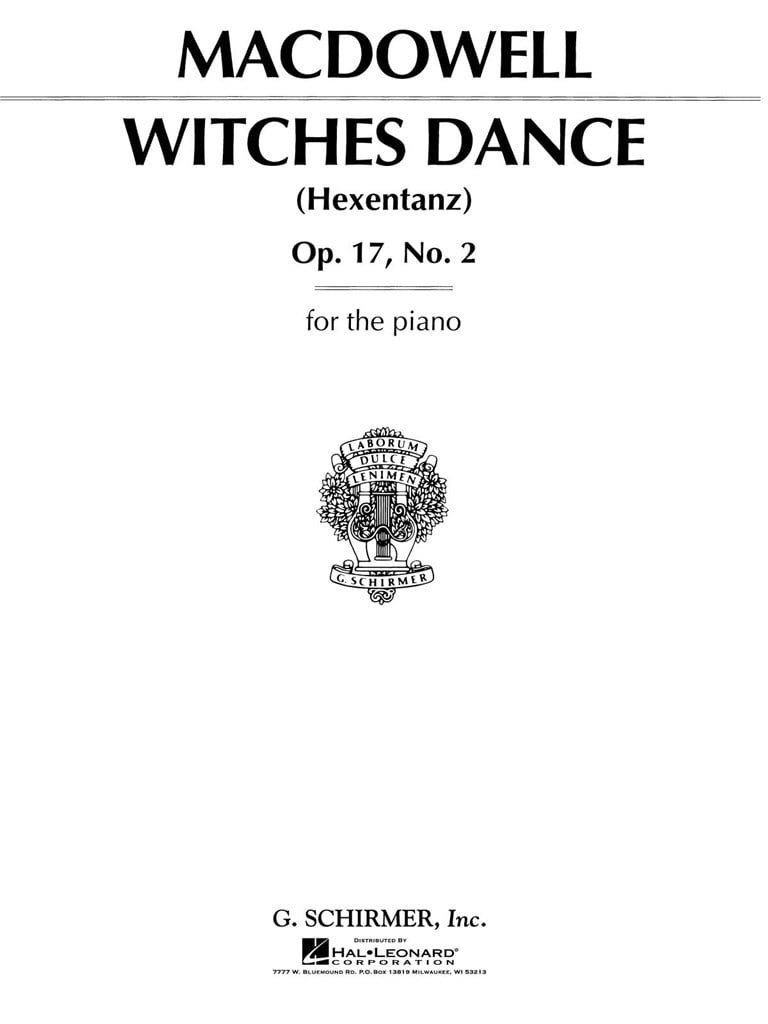 Witches' Dance, Op. 17, No. 2