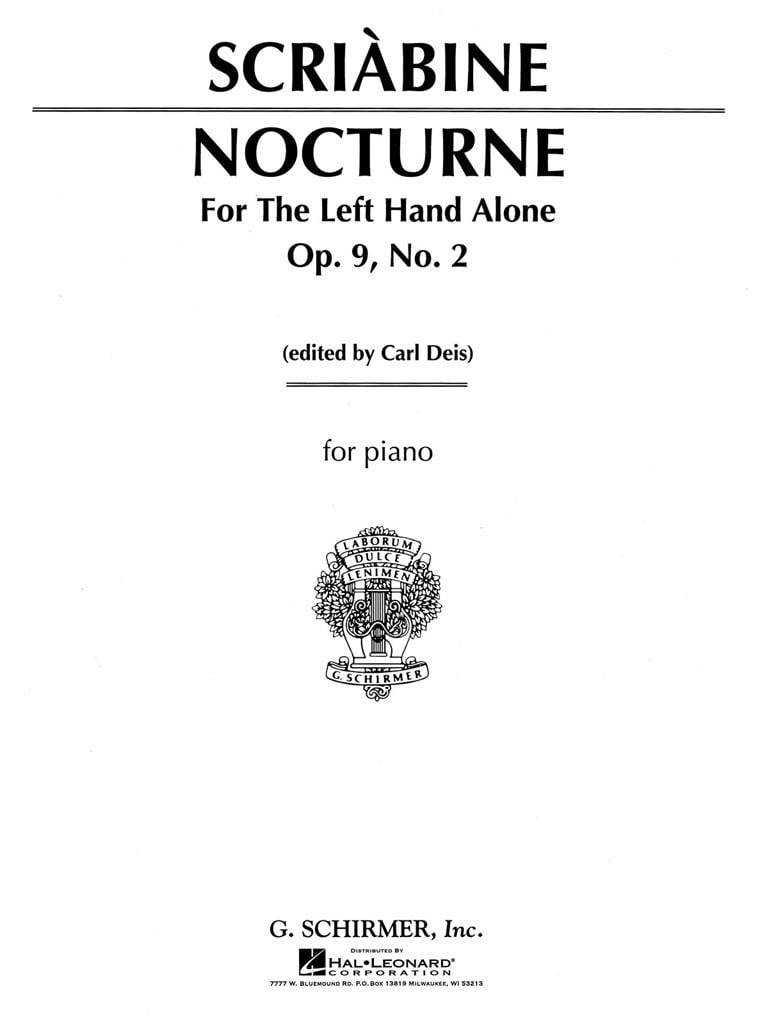 Nocturne for the Left Hand