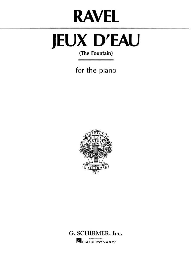 Jeaux d'Eau (The Fountain)