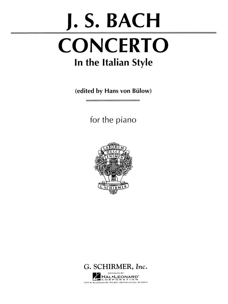 Concerto in the Italian Style