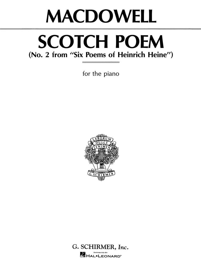 Scotch Poem, Op. 31, No. 2