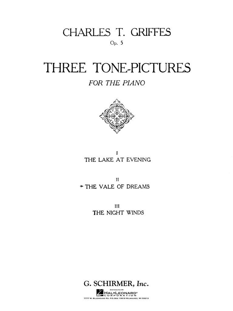 Vale of Dreams, Op. 5, No. 2