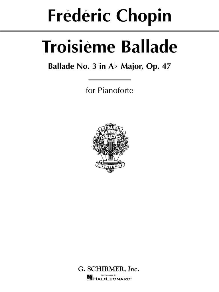 Ballade, Op. 47, No. 3 in A Flat Major