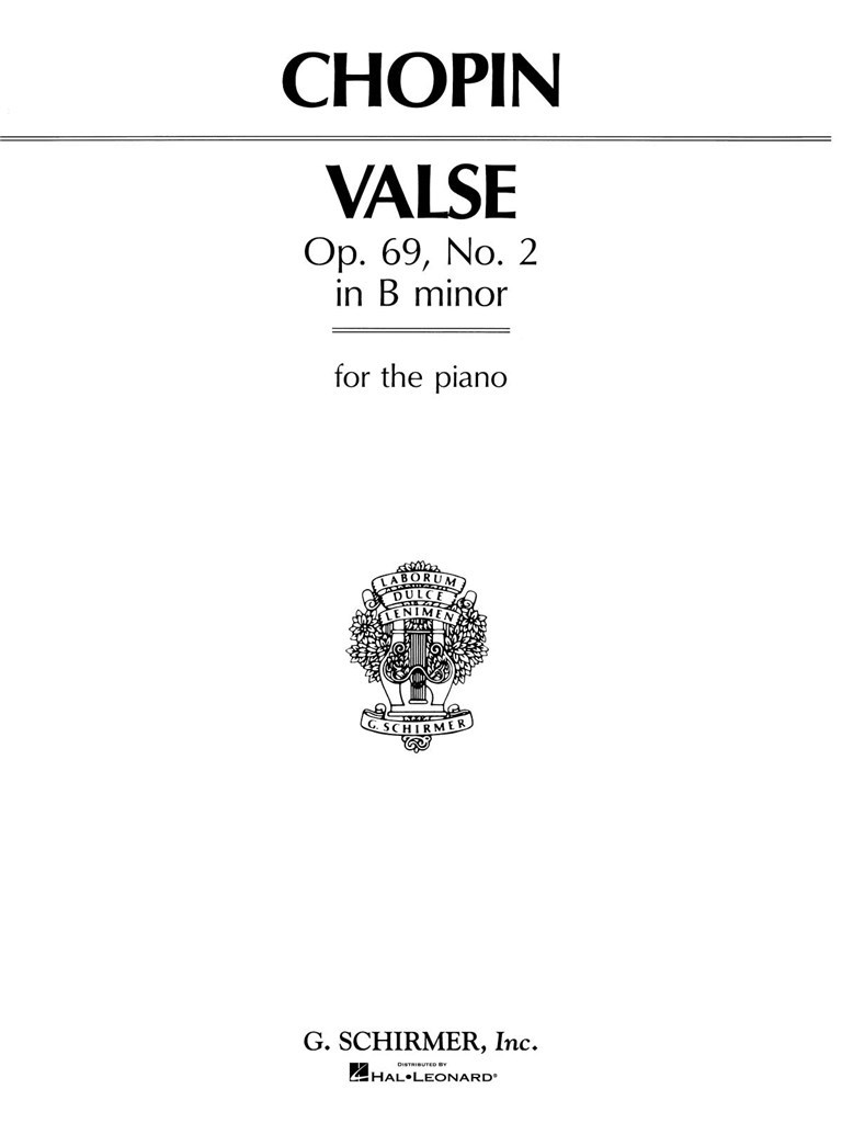 Waltz, Op. 69, No. 2 in B Minor (Posthumous)