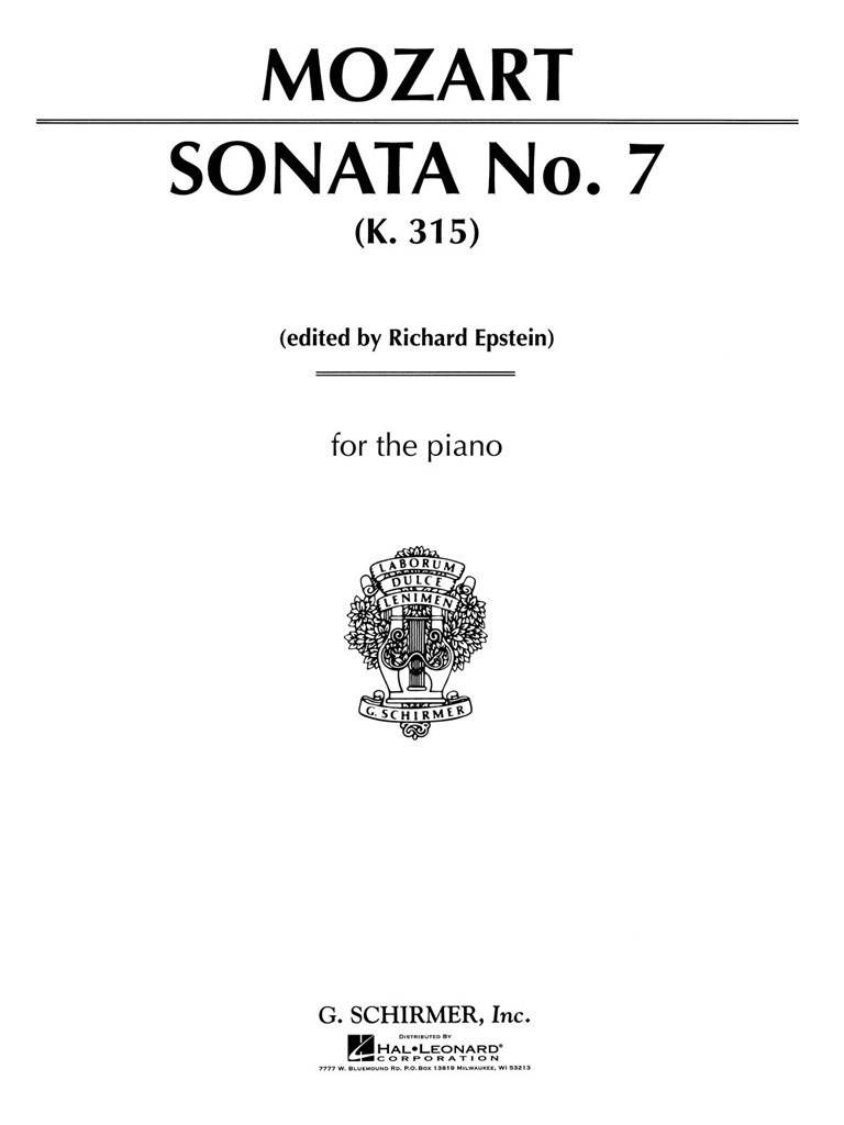 Sonata No. 7 in Bb Major K333