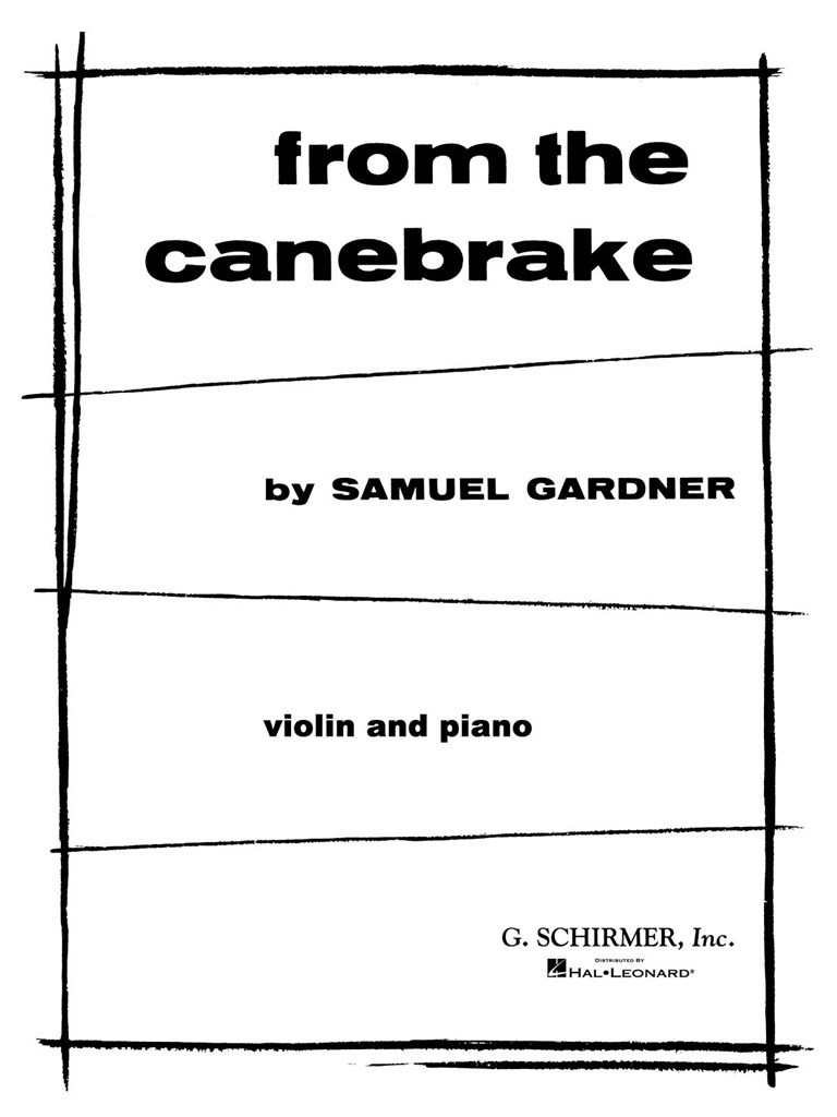 From the Canebrake