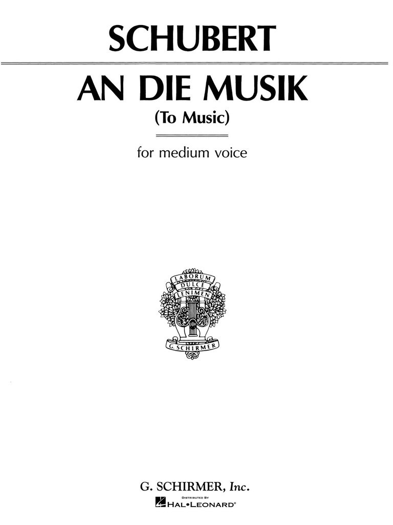 An die Musik