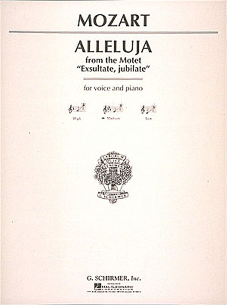 Alleluia (from Exsultate, jubilate)