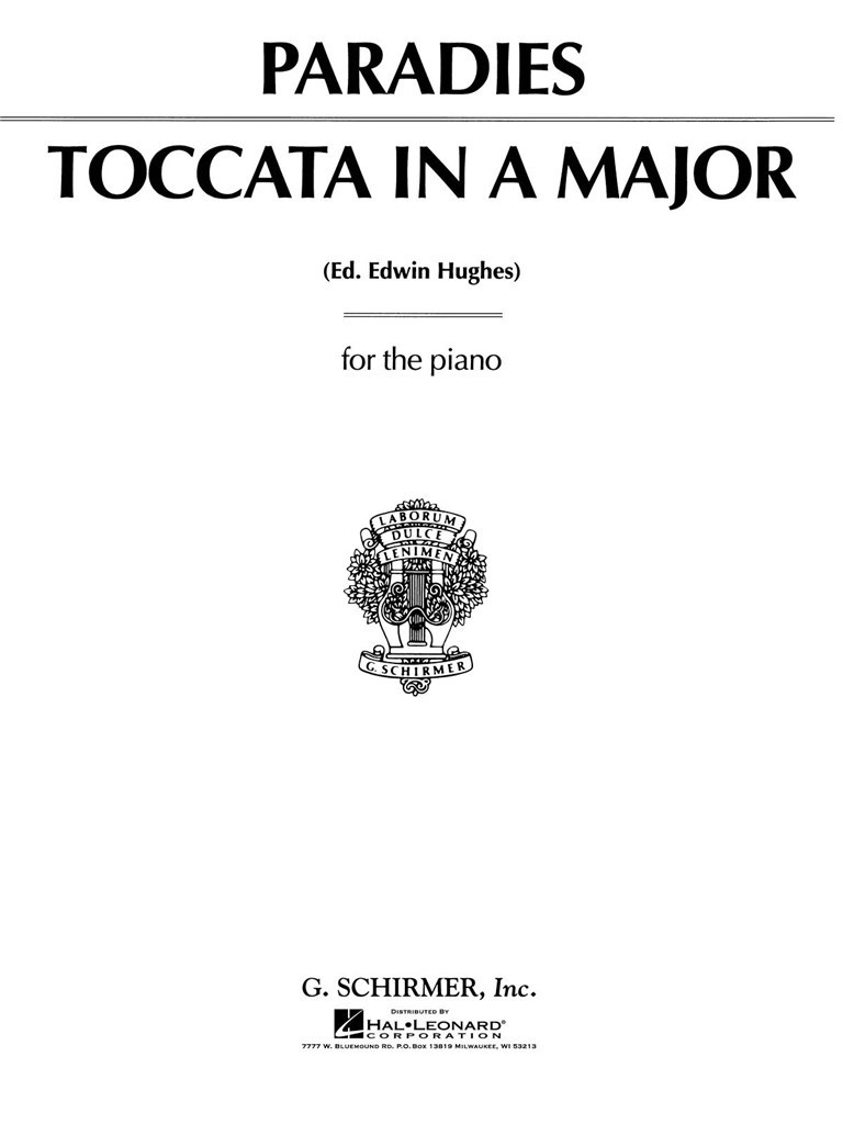 Toccata in A Major
