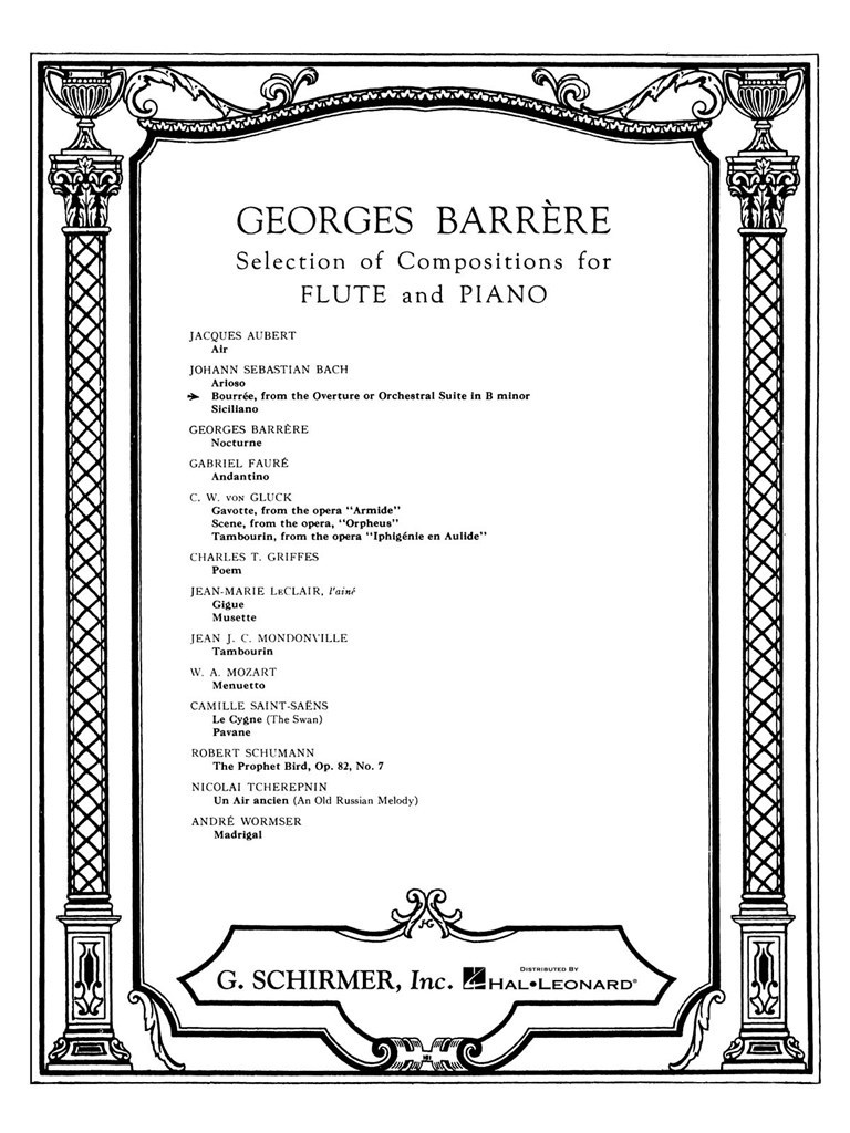 Bourrée from the Orchestral Suite in B Minor