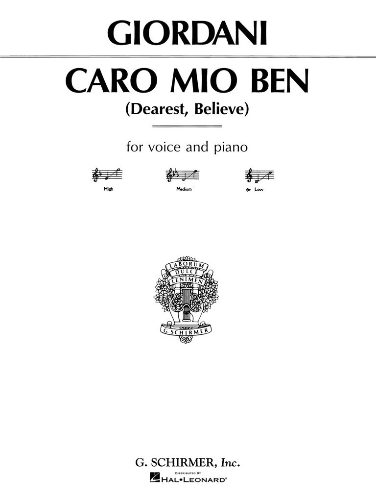 Caro mio ben