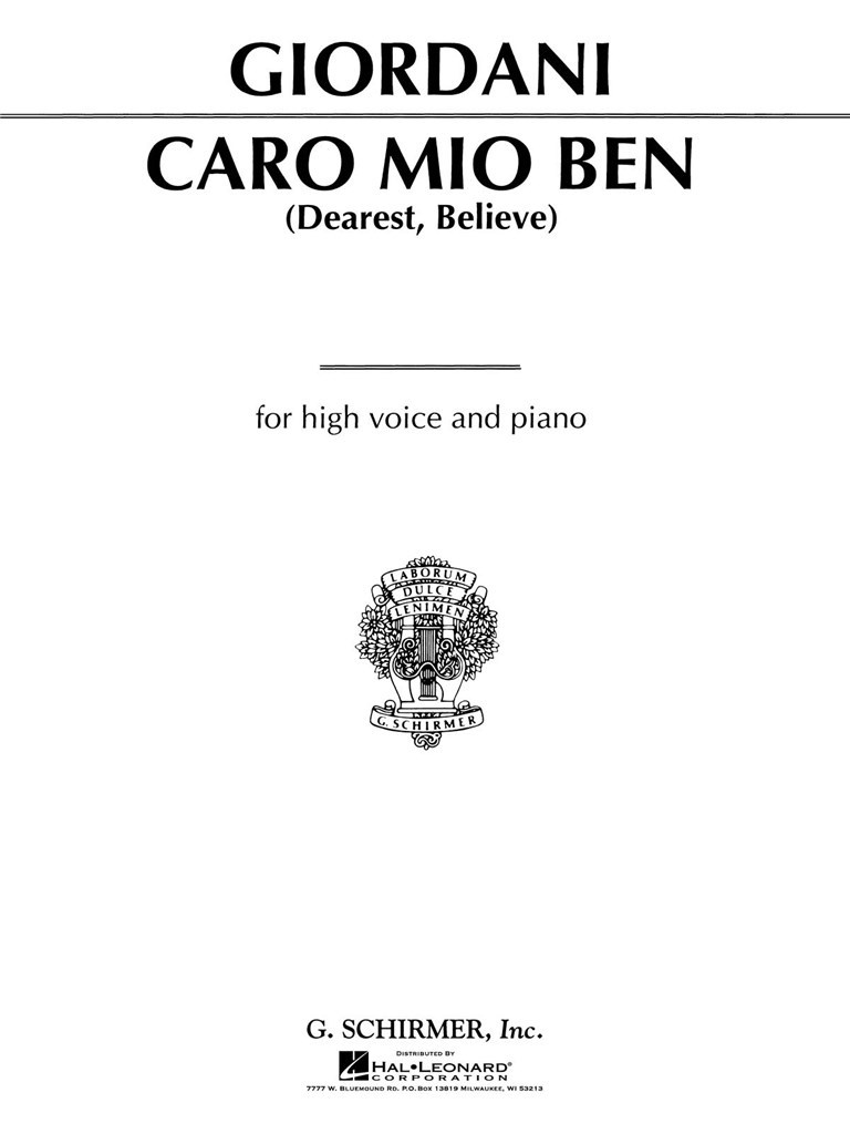 Caro mio ben