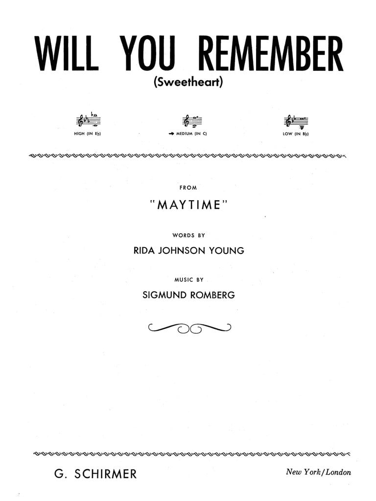 Will You Remember