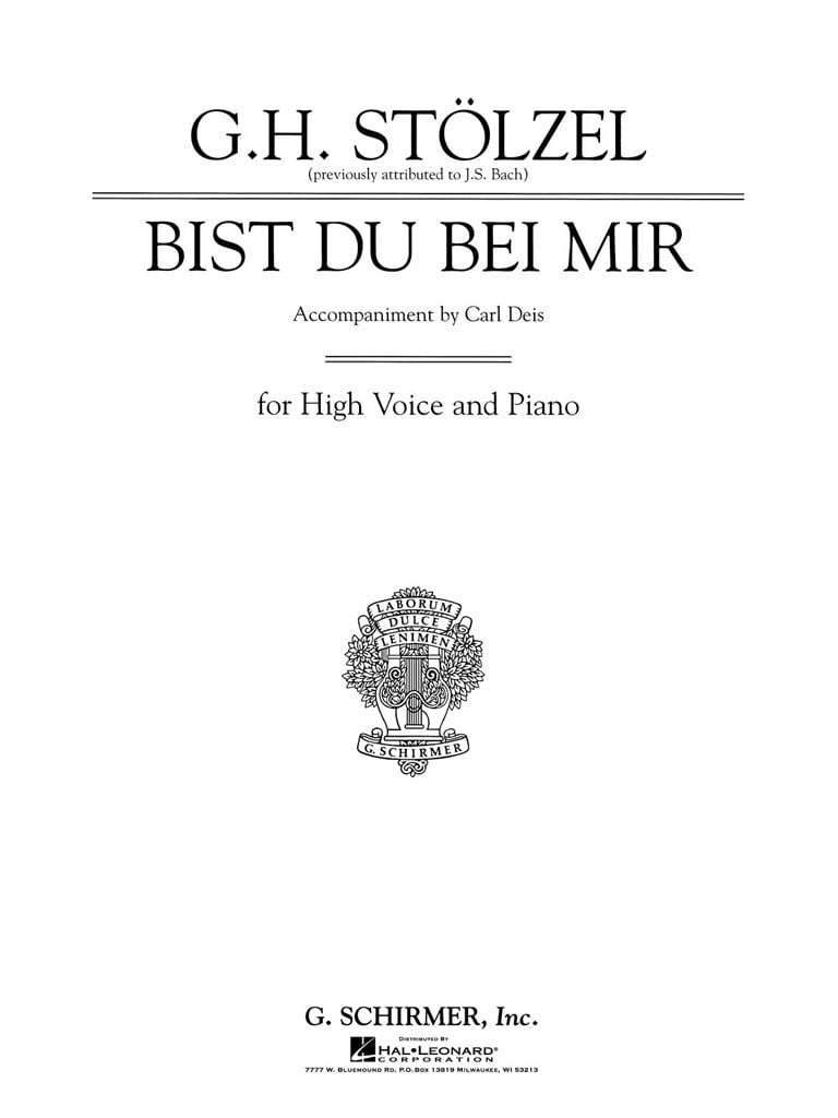 Bist du bei mir