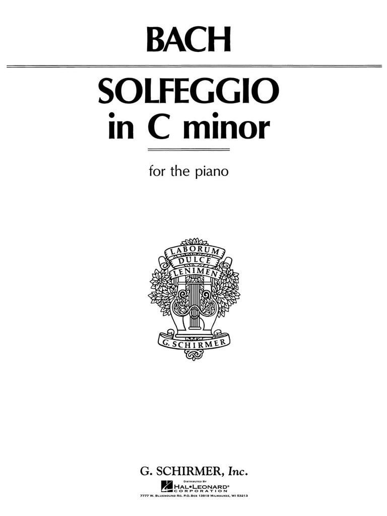 Solfeggietto in C Minor