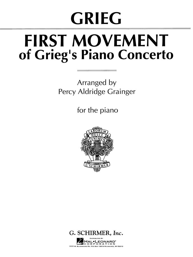 Piano Concerto - 1st Movement