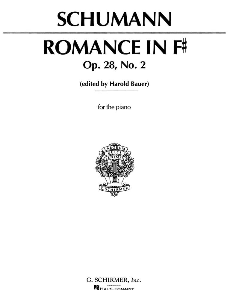 Romance, Op. 28, No. 2 in F Major