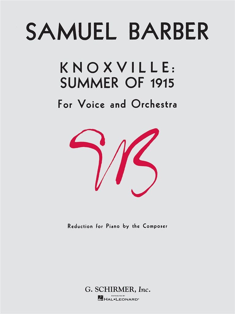 Knoxville: Summer of 1915
