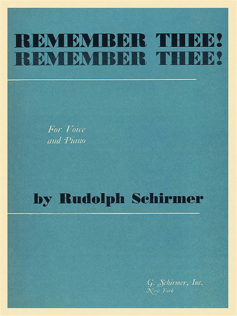 Remember Thee