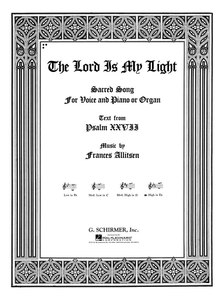 The Lord Is My Light