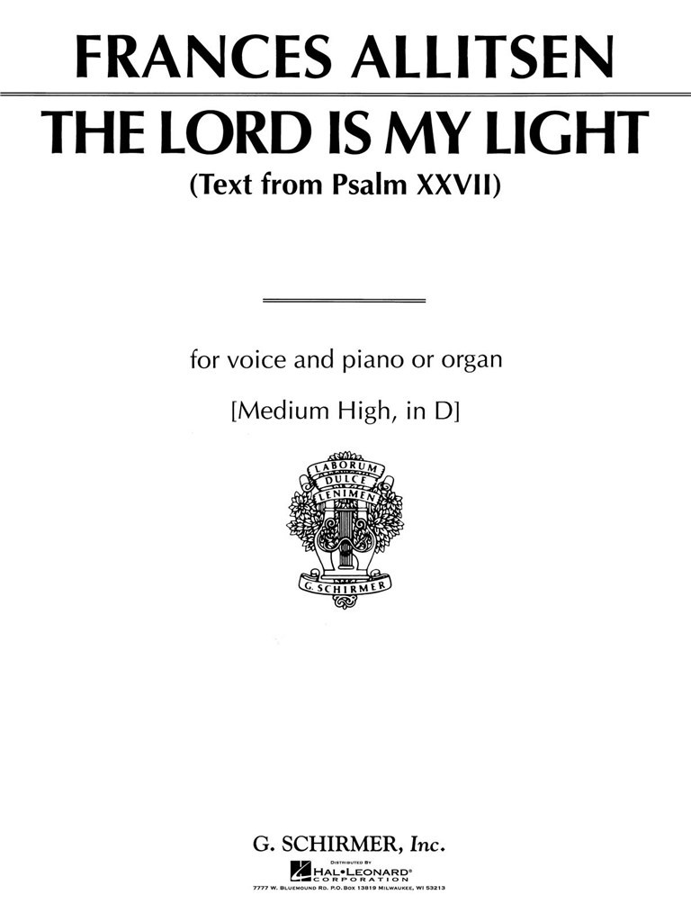The Lord Is My Light