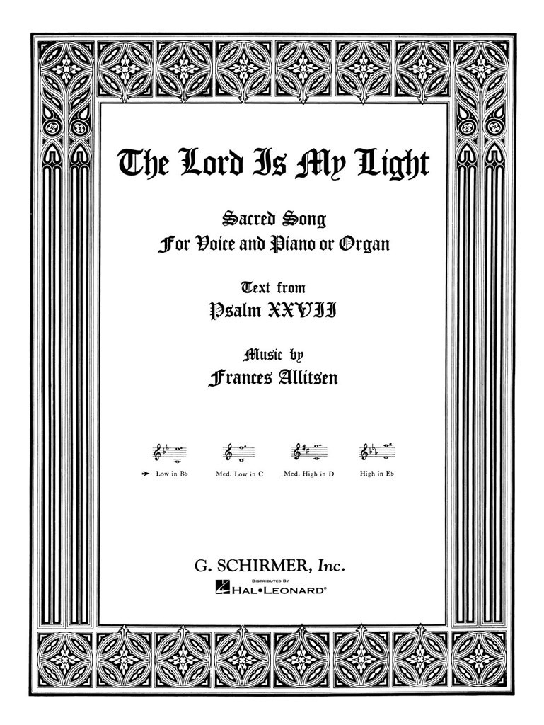 The Lord Is My Light