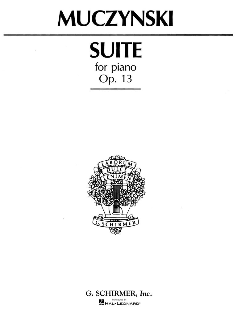 Suite, Op. 13