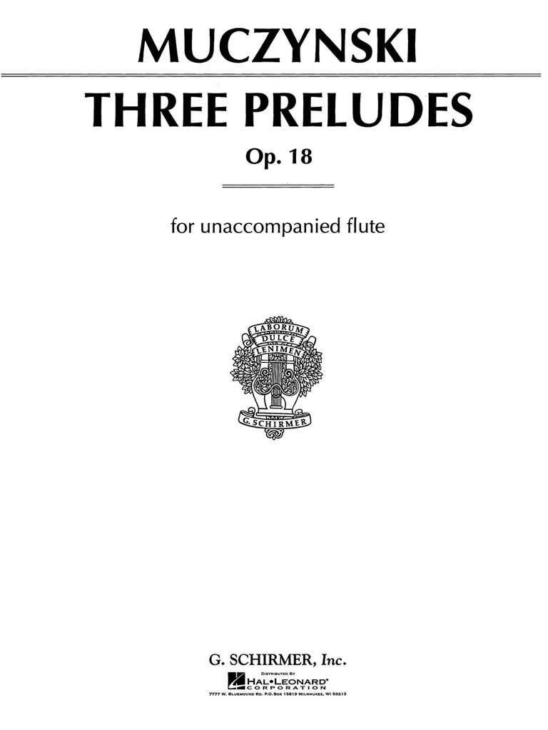 Three Preludes, Op. 18