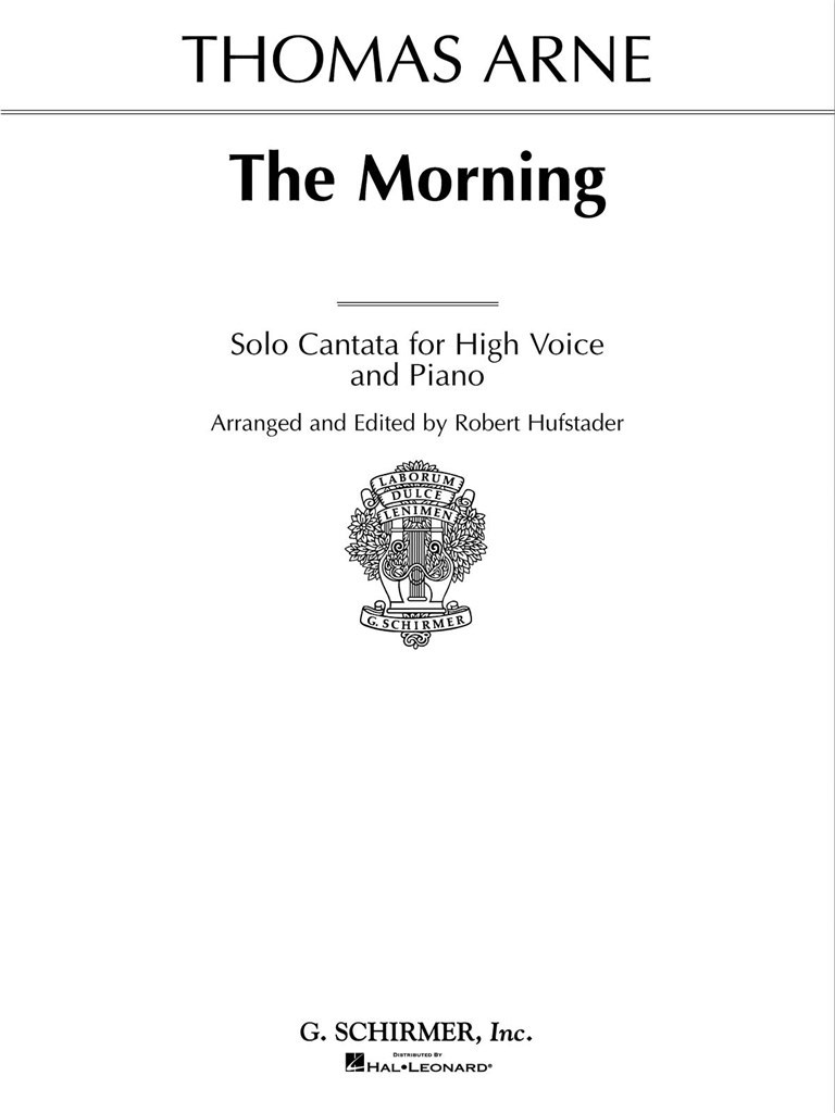 Morning (Solo Cantata)