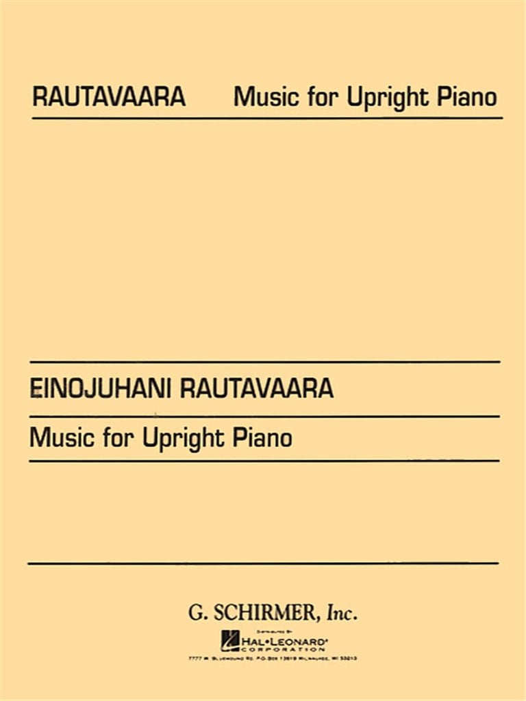 Music For Upright Piano