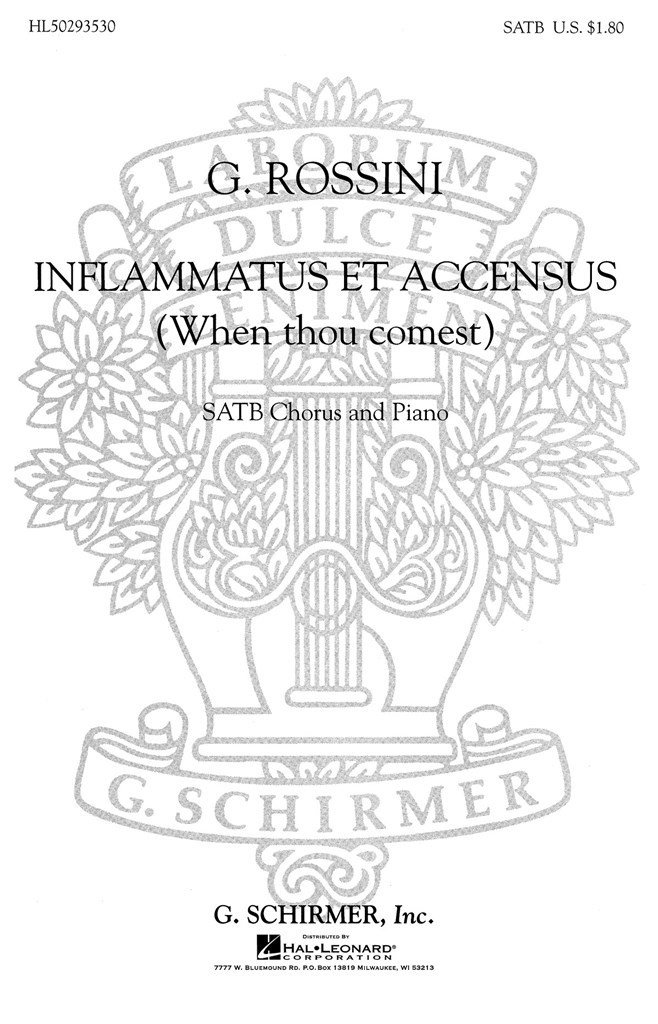 Inflammatus Et Accensus When Thou Comest