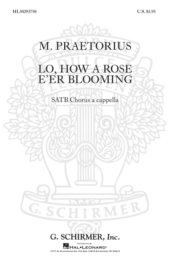 Lo How A Rose E'er Blooming