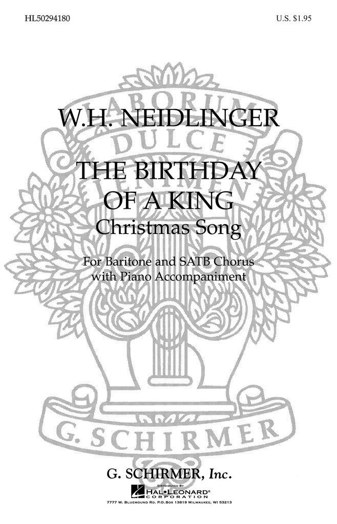 Birthday Of A King Baritone