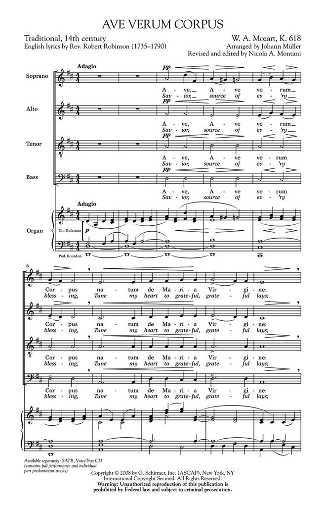 Ave Verum Corpus