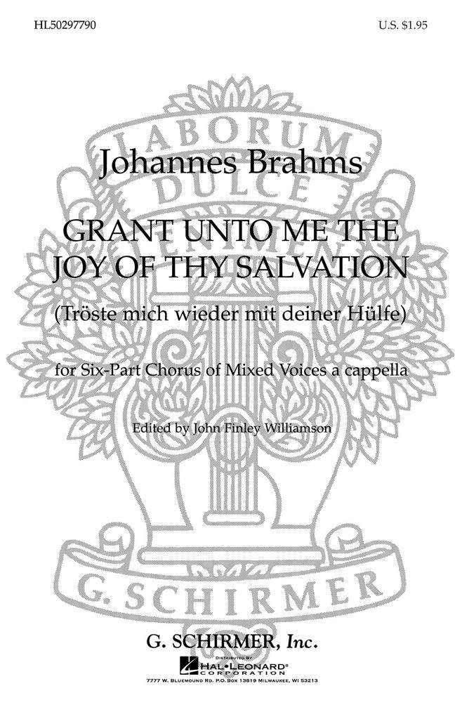 Grant Unto Me The Joy Of Thy Salvation