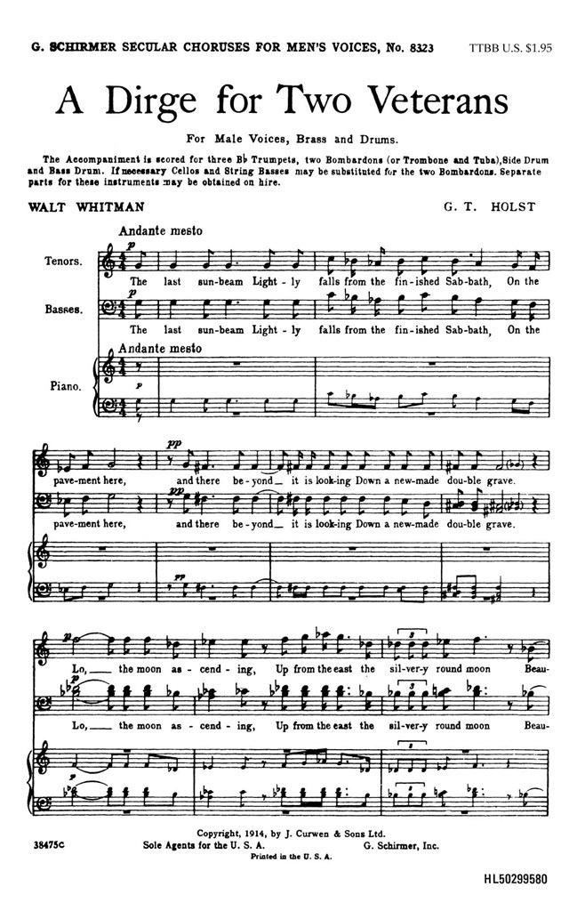 Dirge For Two Veterans With Brass And Drums