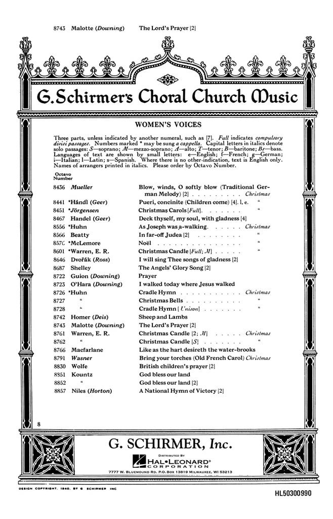 Lord's Prayer Women's Voices
