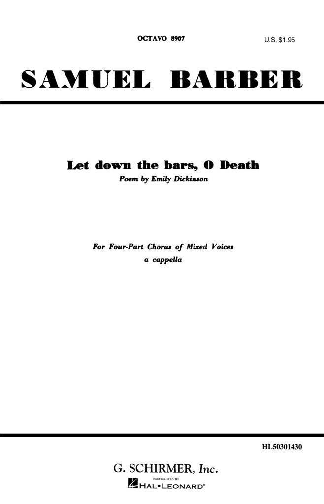 Let Down The Bars, O Death