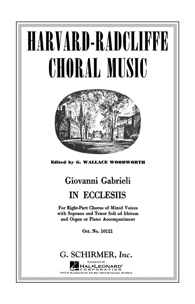 In Ecclesiis For Eight Part Chorus
