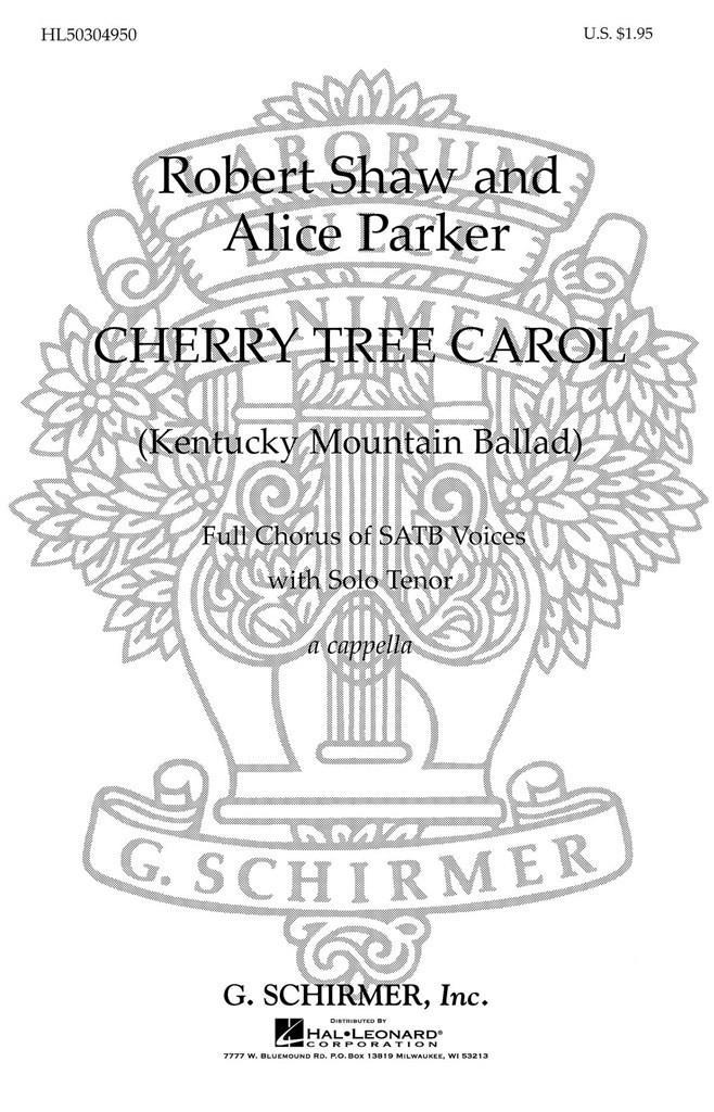 Cherry Tree Carol Solo Tenor