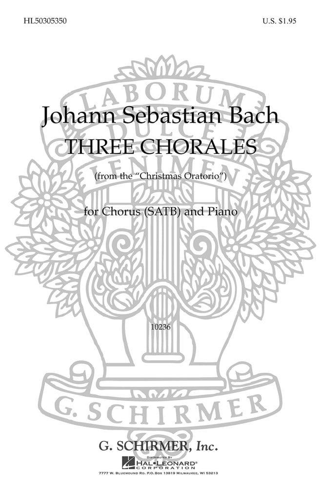 3 Chorales from Christmas Oratorio