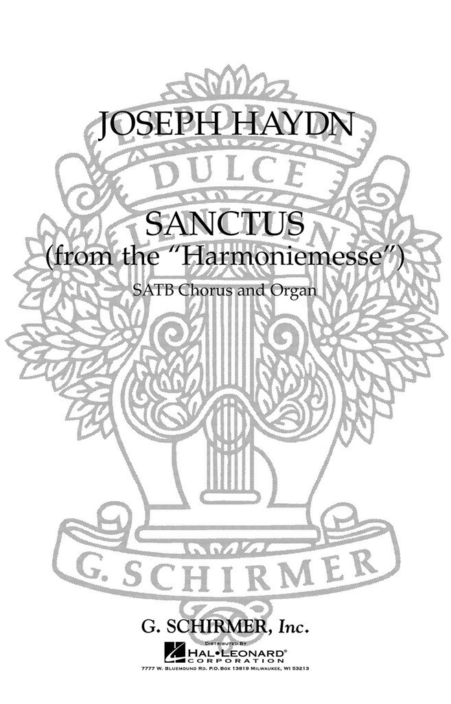 Sanctus /Org(Harmonie Messe)
