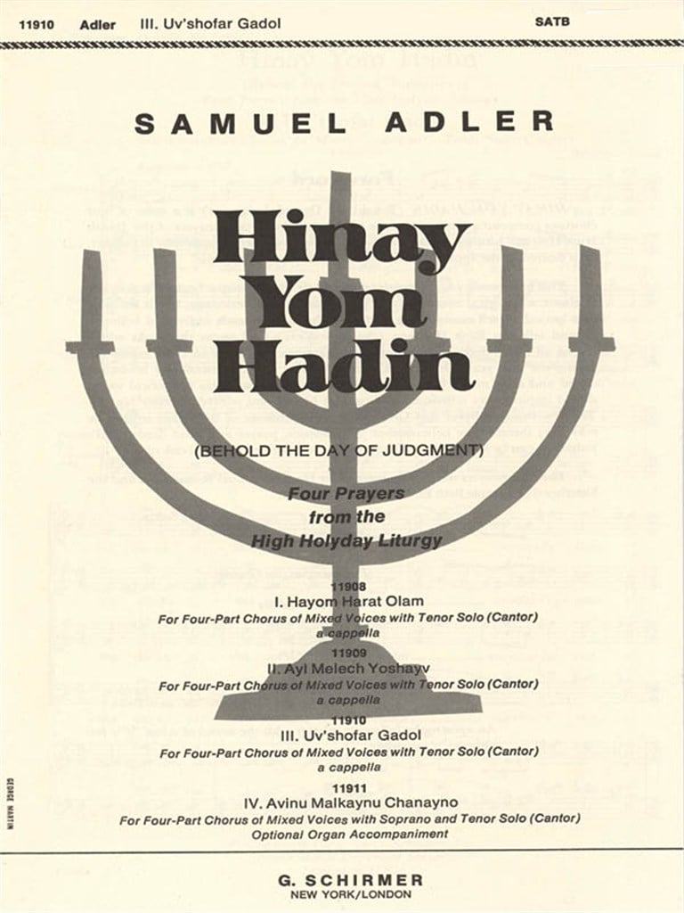 Uv'shofar Gadol - SATB