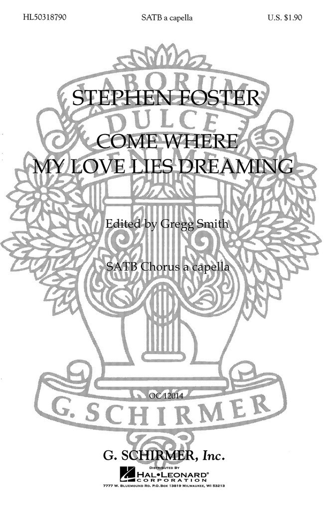 Come Where My Love Lies Dreaming