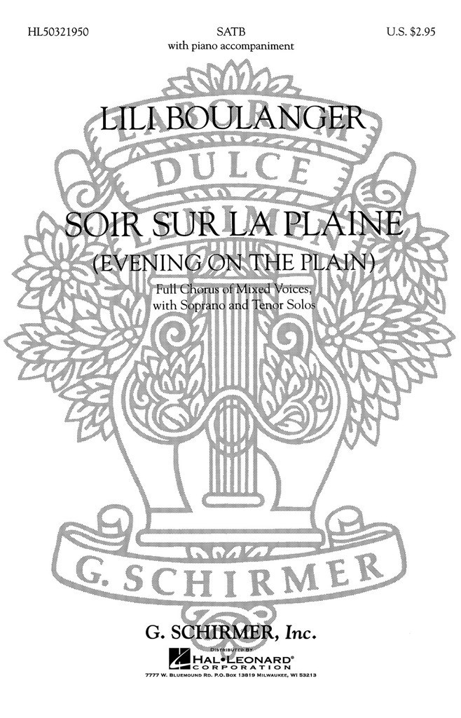Soir Sur La Plaine (Evening on the Plain)