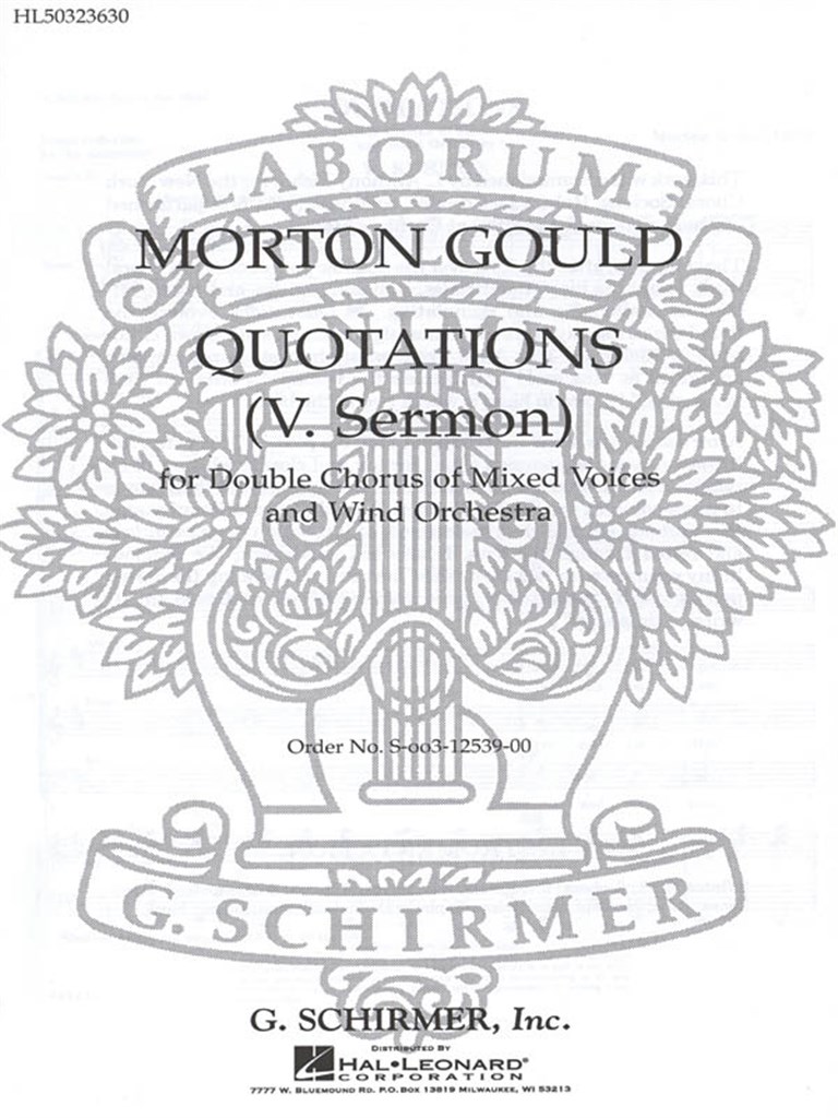 Sermon From Quotations