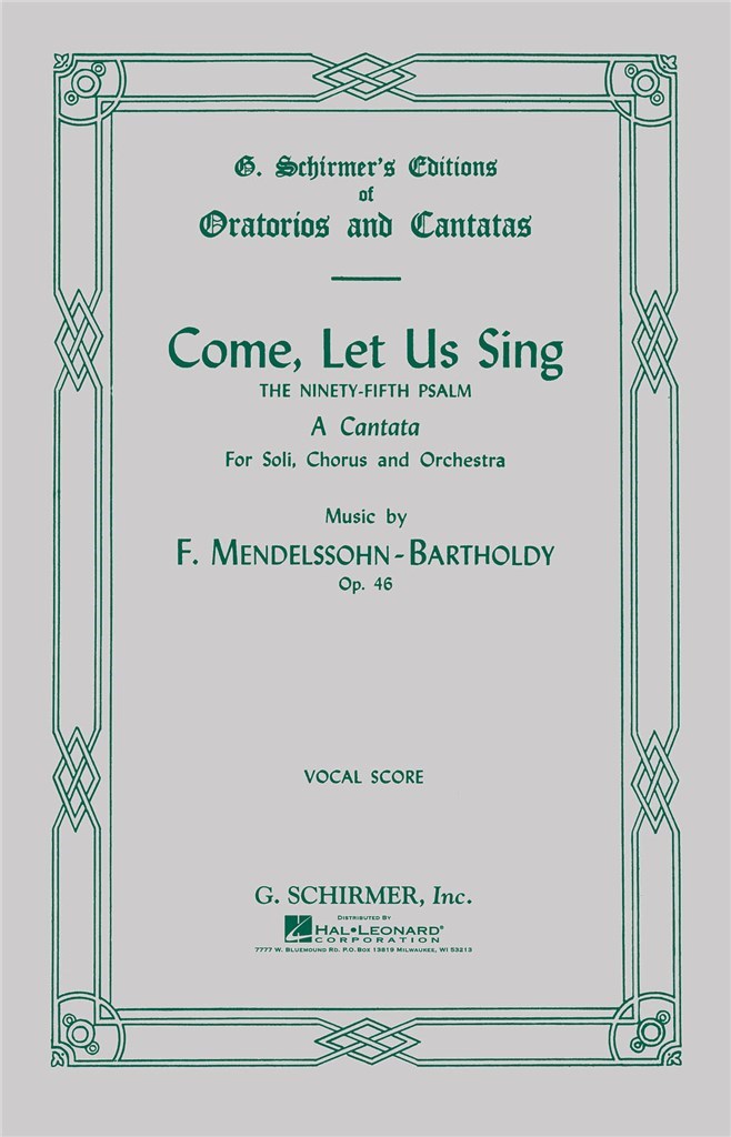 Come Let Us Sing (Psalm 95)